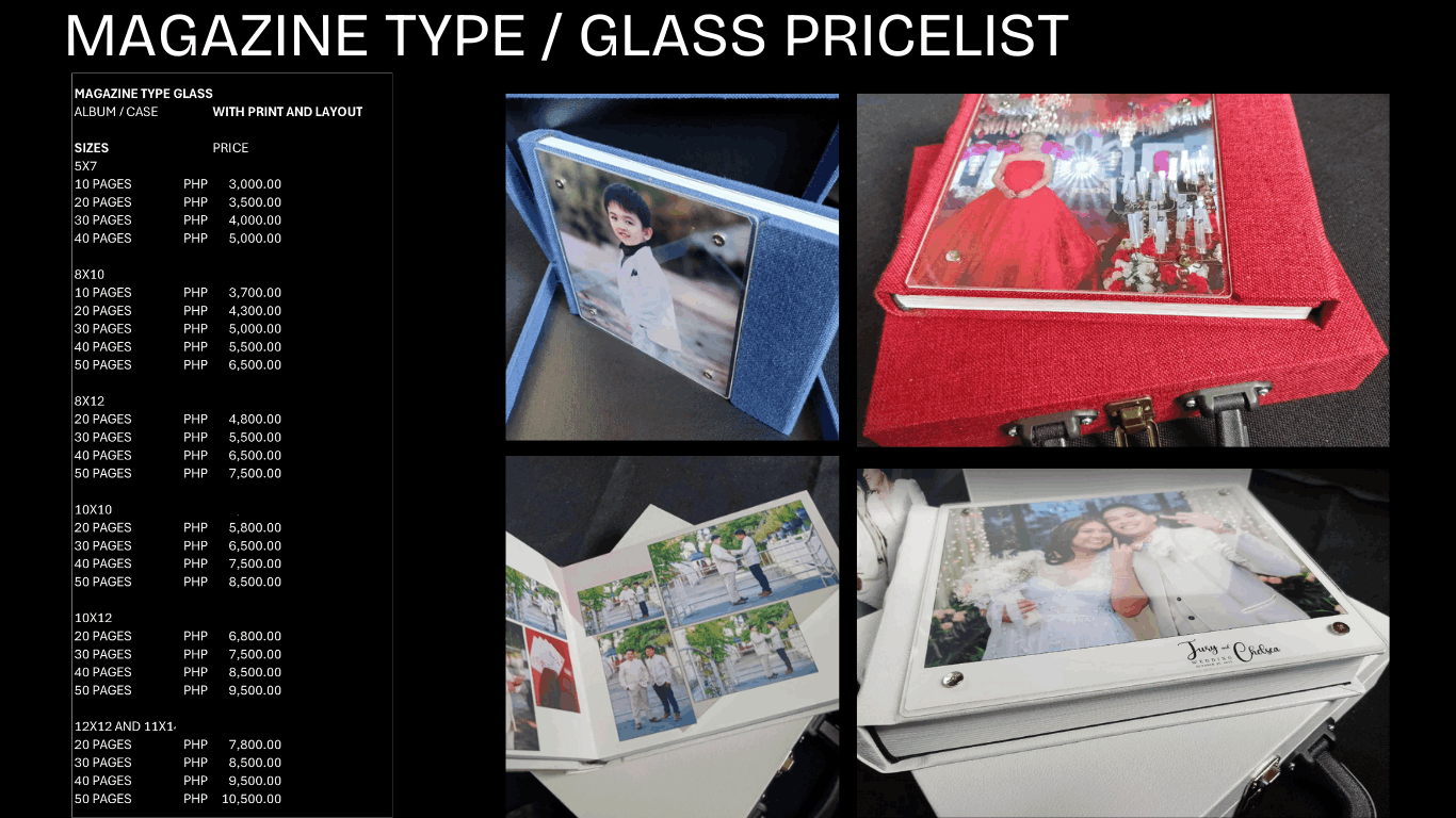 cfstudio photo album services